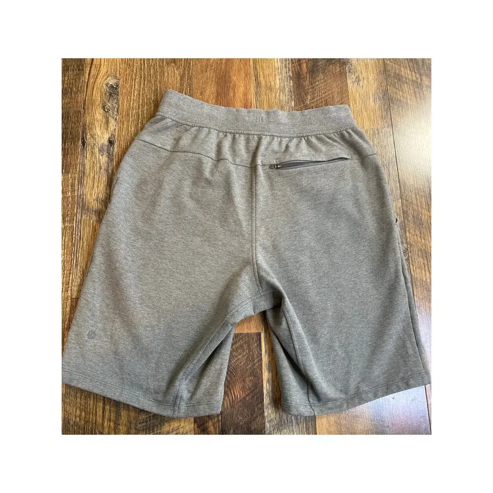 Lululemon City Sweat Short French Terry 9" Heathered Palm Deco Size Medium - Picture 2 of 5